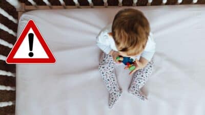 Ce matelas pour bébé est dangereux.